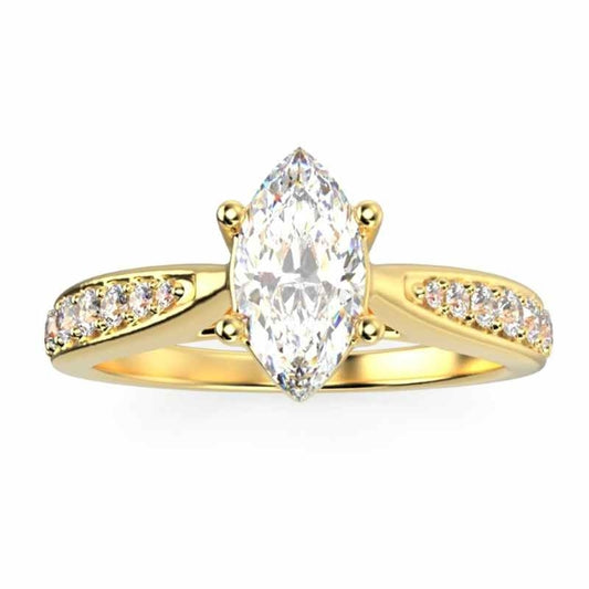 18 KT DIAMOND RING 3.5 Gms - MJ25RG320