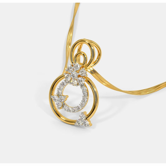 18 KT DIAMOND PENDANT 4.5 Gms - MJ25PD285