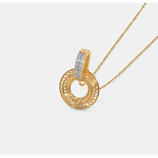 18 KT DIAMOND PENDANT 4.5 Gms - MJ25PD277