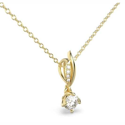 18 KT DIAMOND PENDANT 4.3 Gms - MJ25ER188