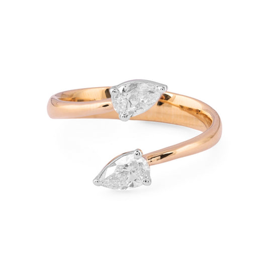 18 KT DIAMOND RING 3.896 Gms - MJ25RG539