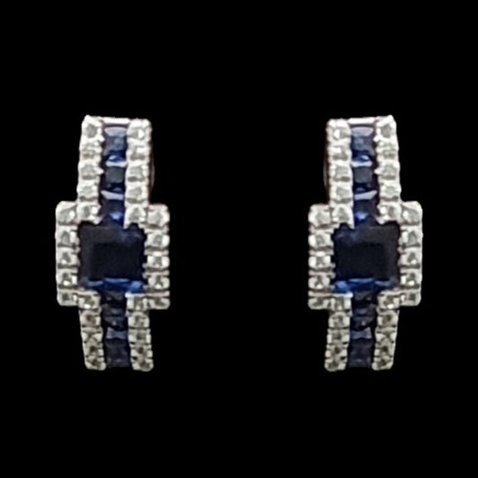 18 KT DIAMOND EARRING 3.68 Gms - MJ25ER193