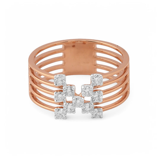 18 KT DIAMOND RING 4.326 Gms - MJ25RG561
