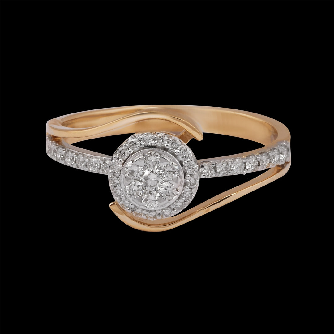 18 KT DIAMOND RING 2.39 Gms - MJ25RG493