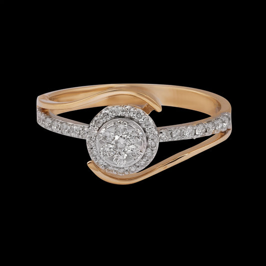 18 KT DIAMOND RING 2.39 Gms - MJ25RG493
