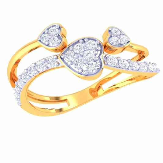 18 KT DIAMOND RING 2.8 Gms - MJ25RG161
