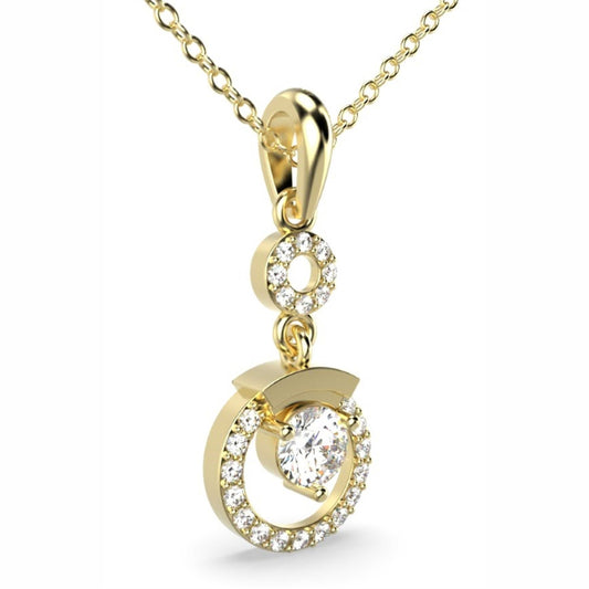 18 KT DIAMOND PENDANT 8 Gms - MJ25ER232