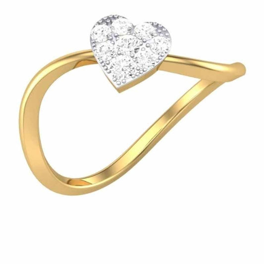 18 KT DIAMOND RING 3.5 Gms - MJ25RG291