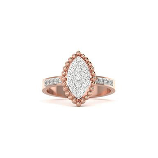 18 KT DIAMOND RING 3.496 Gms - MJ25RG413