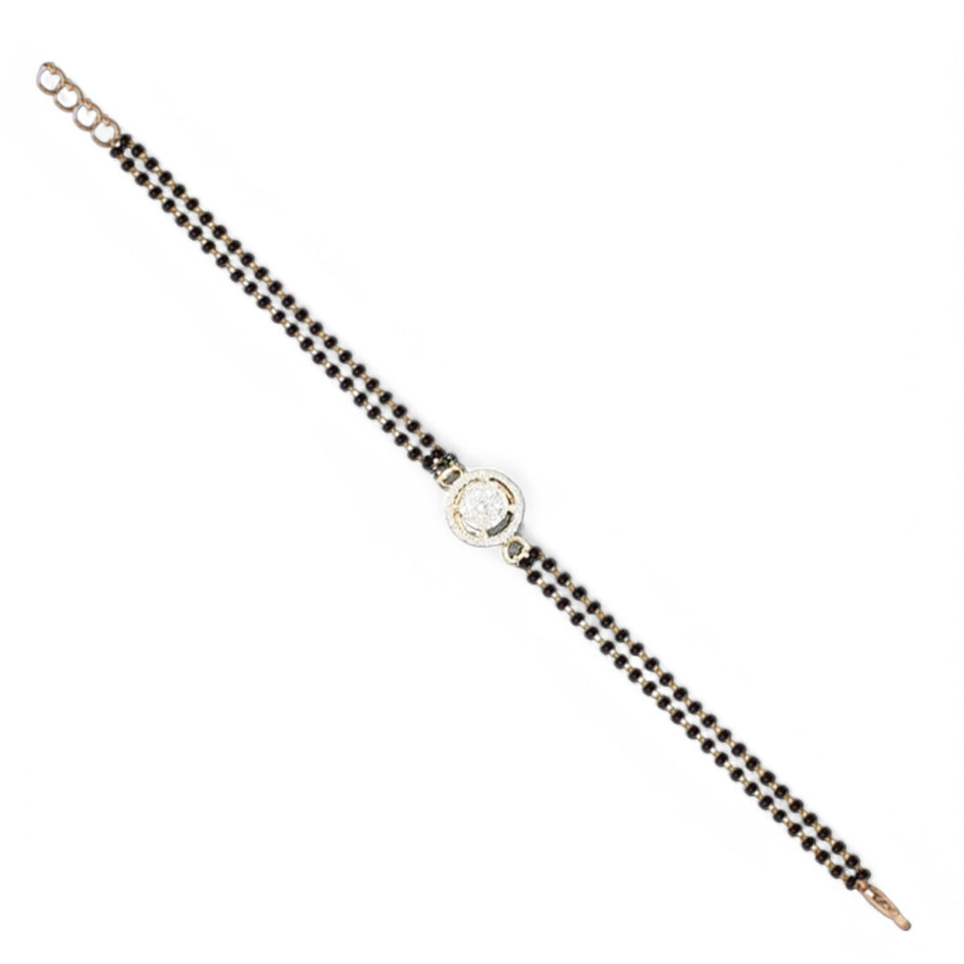 18 KT DIAMOND HAND MANGALSUTRA 3.228 Gms - MJ25MS94