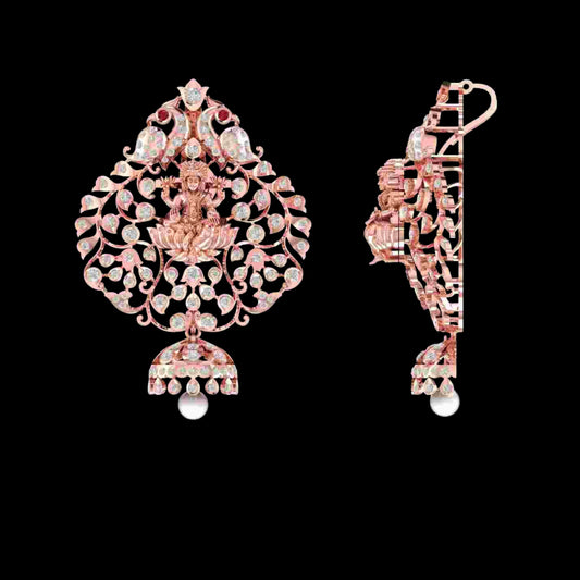 Diamond PENDANT With 14.209 Gms of 18 Kt Gold and 1.681 Cts of Certified Natural Diamonds Code: MJ26PND103