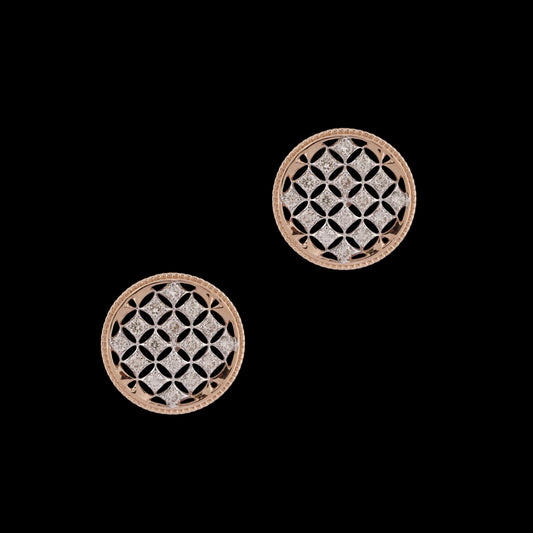 18 KT DIAMOND EARRING 4.062 Gms - MJ25ER56