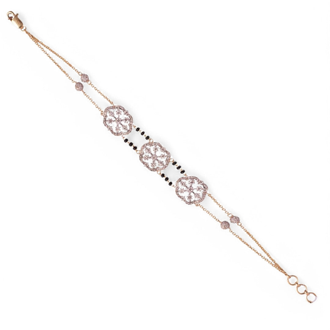 18 KT DIAMOND HAND MANGALSUTRA 8.558 Gms - MJ25MS98