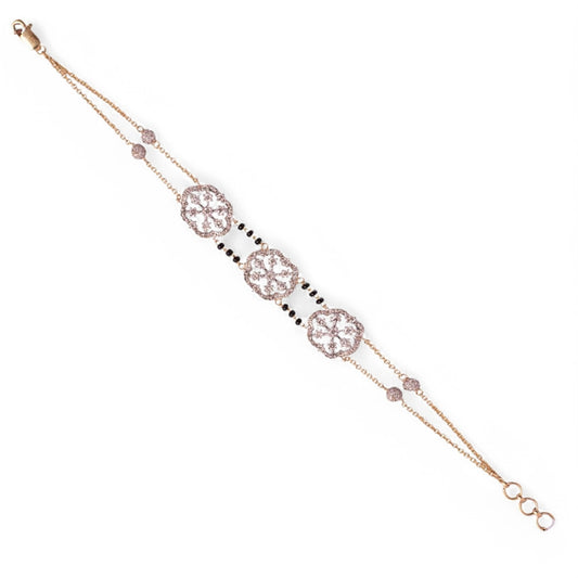 18 KT DIAMOND HAND MANGALSUTRA 8.558 Gms - MJ25MS98