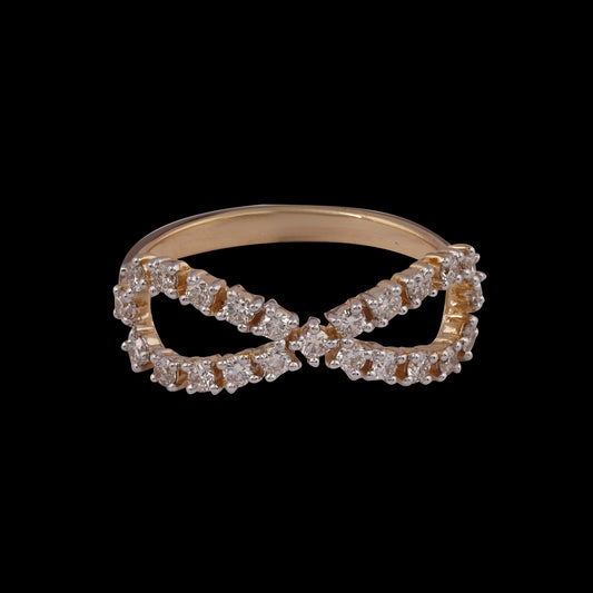 18 KT DIAMOND RING 2.742 Gms - MJ25RG431