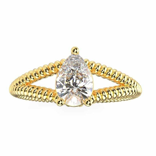 18 KT DIAMOND RING 2.5 Gms - MJ25RG306