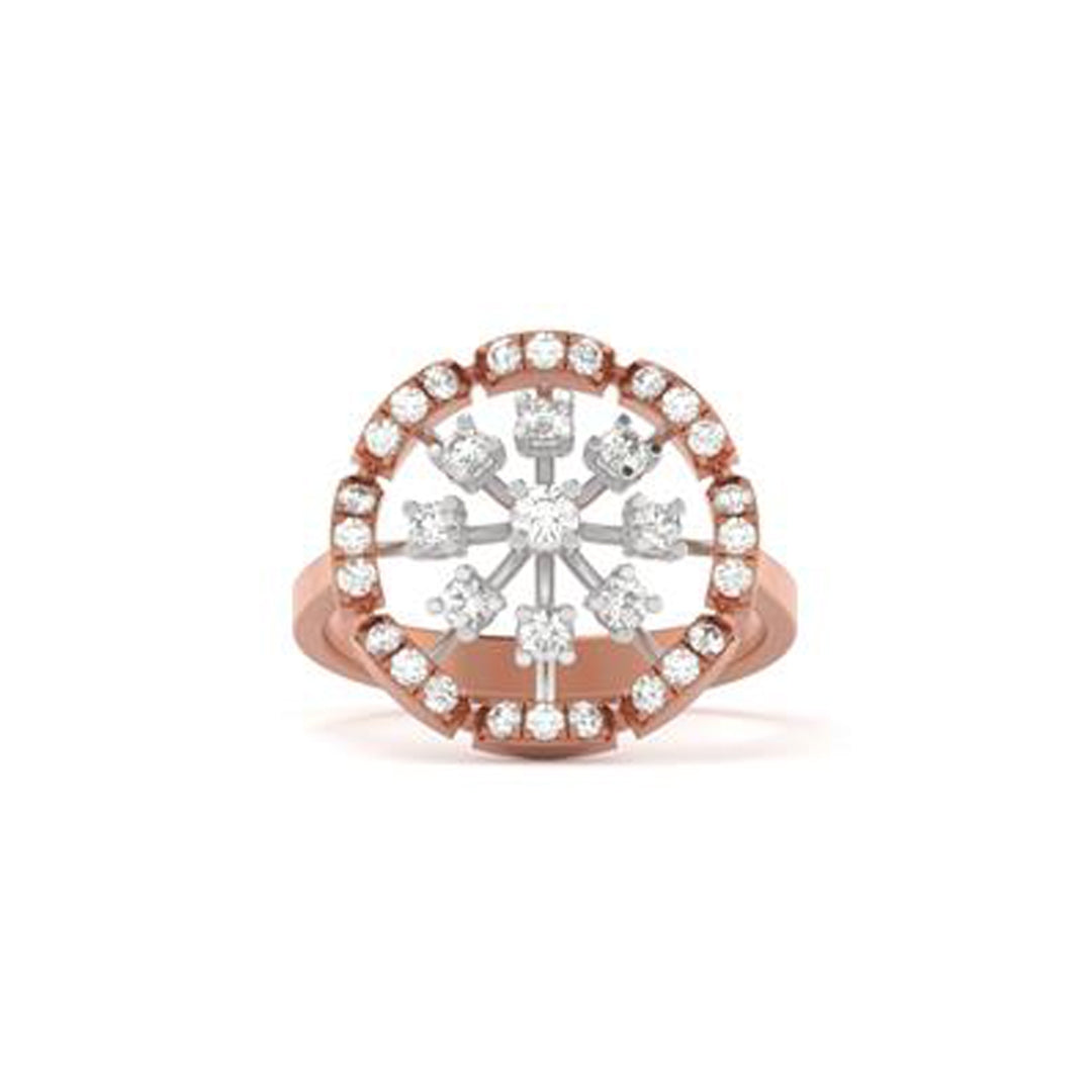 18 KT DIAMOND RING 3.605 Gms - MJ25RG454