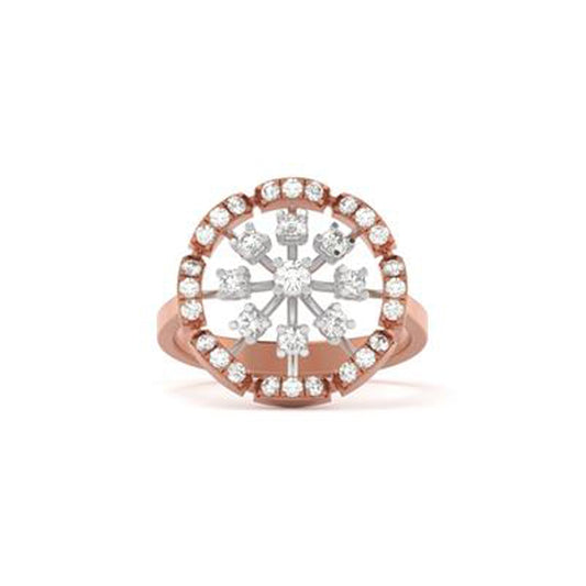 18 KT DIAMOND RING 3.605 Gms - MJ25RG454