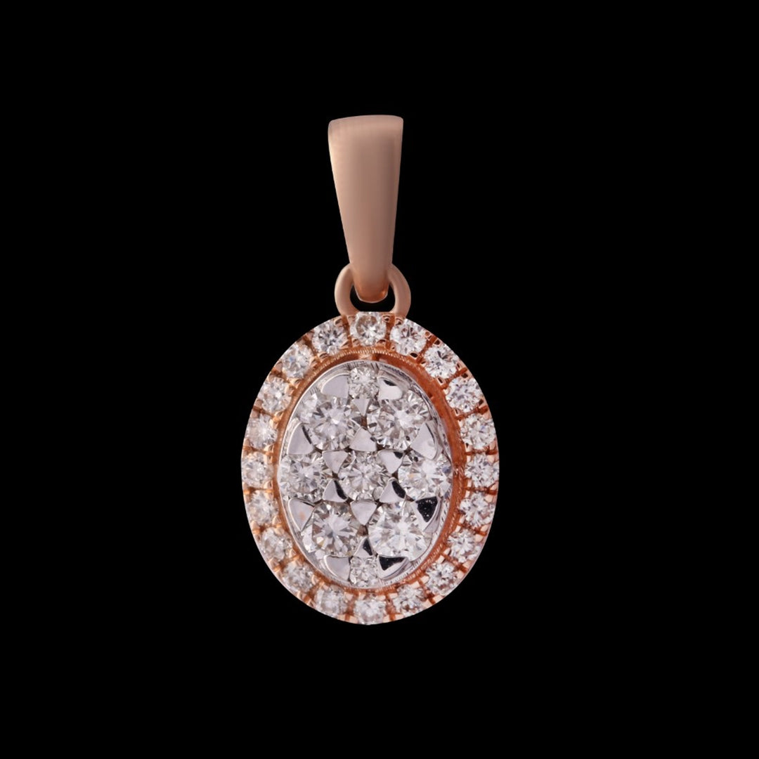18 KT DIAMOND PENDANT 1.59 Gms - MJ25PD129