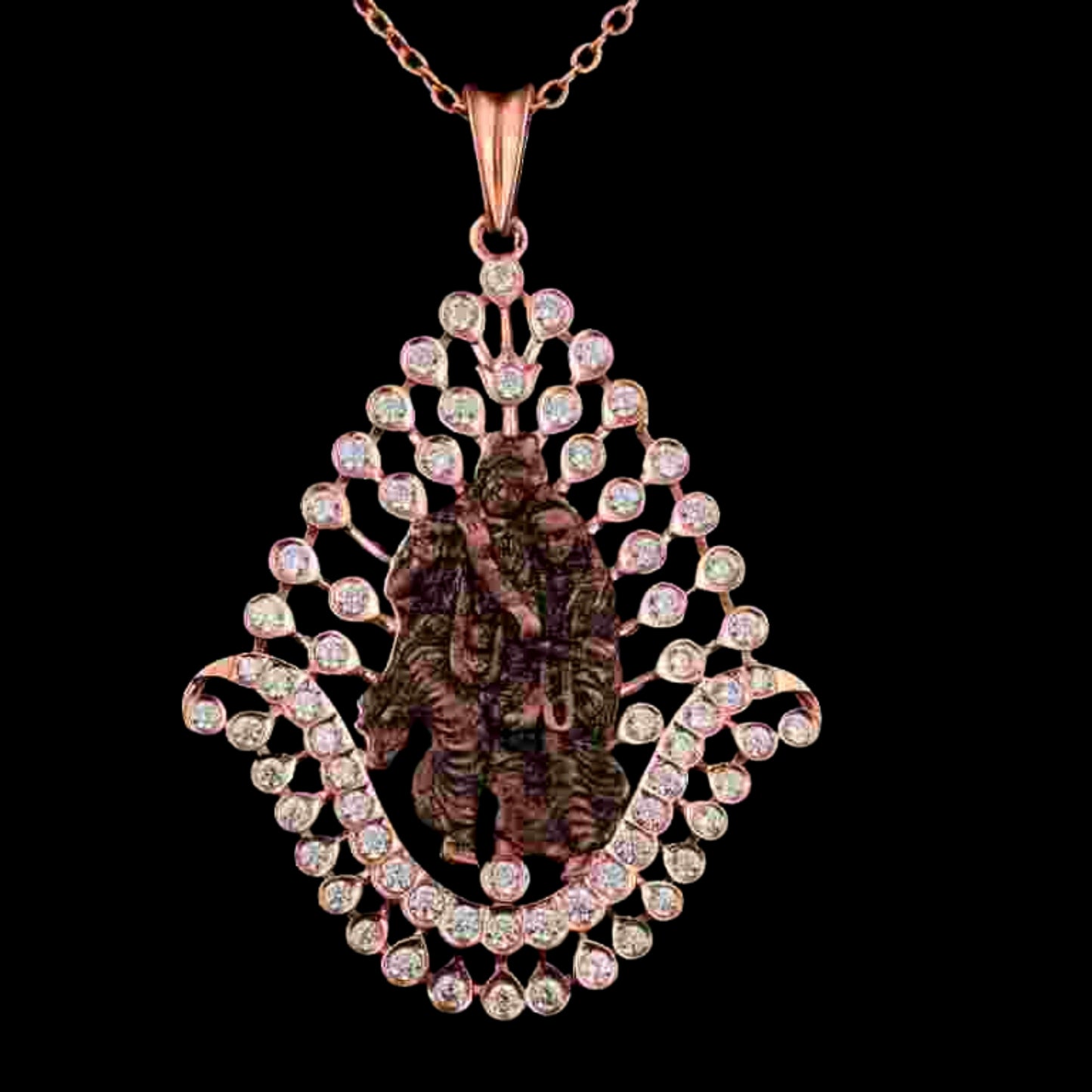 Diamond PENDANT With 11.332 Gms of 18 Kt Gold and 1.442 Cts of Certified Natural Diamonds Code: MJ26PND13
