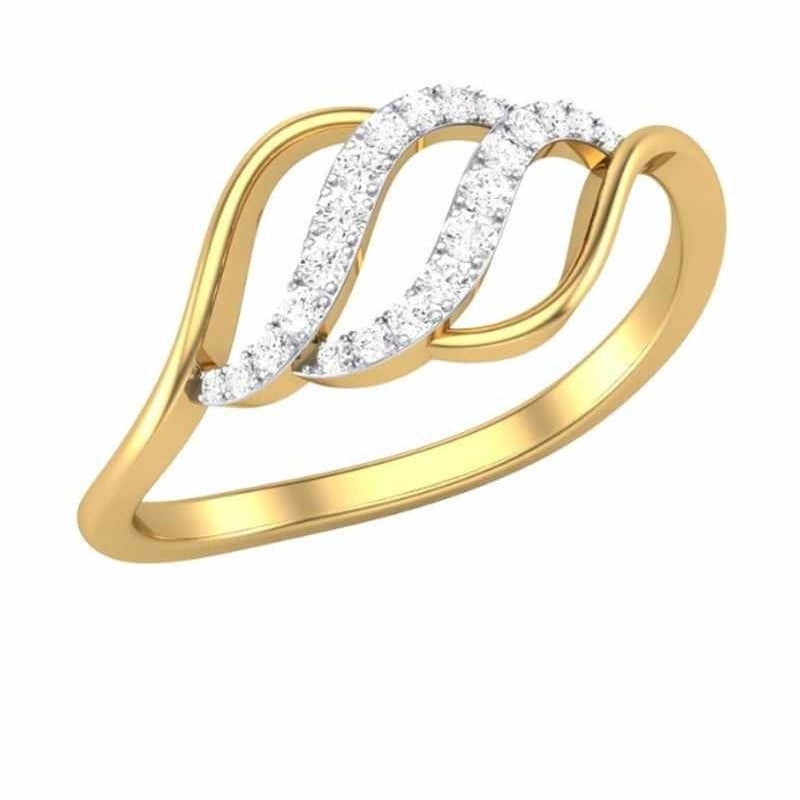 18 KT DIAMOND RING 1.8 Gms - MJ25RG329