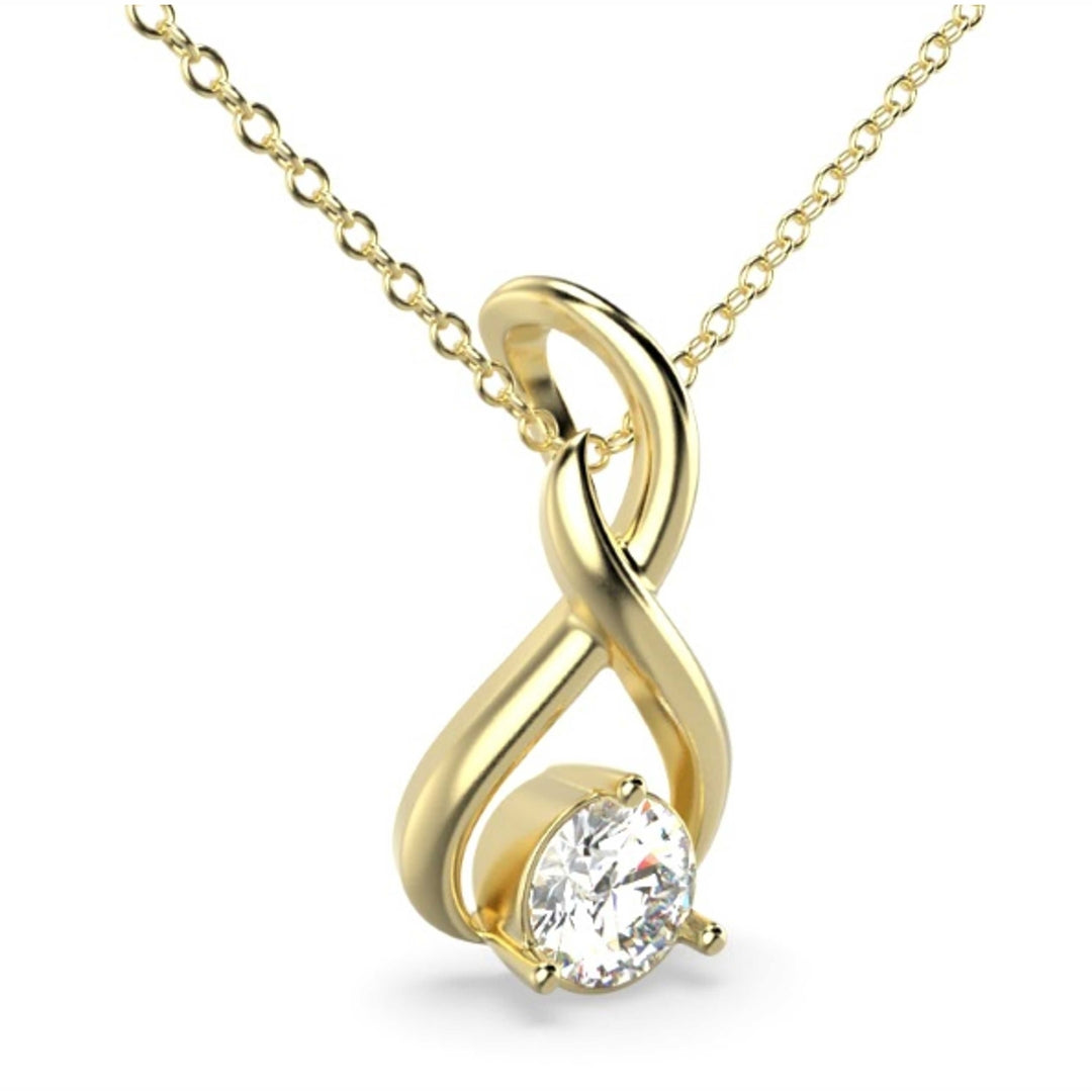 18 KT DIAMOND PENDANT 6.5 Gms - MJ25ER256